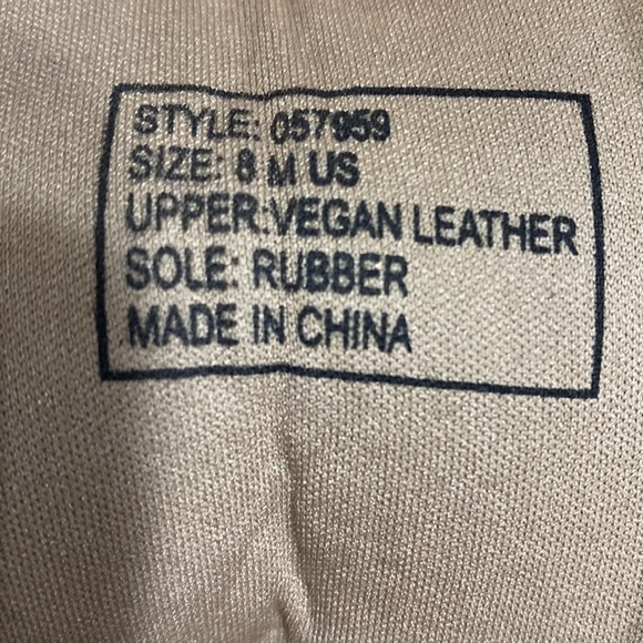 Charlotte Russe Zip Boots. Women’s Size 8 - Picture 6 of 6